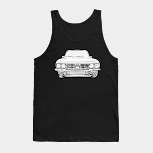 Triumph Dolomite Sprint 1970s British classic car monochrome Tank Top